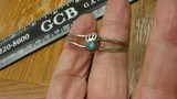VERY SMALL CHILDS TURQUOISE
STERLING BEAR PAW BRACLET - 2 of 3
