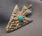 turquoise and sterling arrowhead - 5 of 5