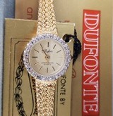LUCIEN PICCARD
DUFONTE NEW IN BOX LADIES WATCH WITH DIAMOND BEZEL - 3 of 8