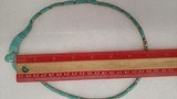 .925 STERLING SILVER AND TURQUOISE BEAUTIFUL LADIES NECKLACE - 2 of 9
