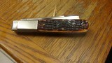 VINTAGE XX USA 1960s ONE ARM MAN KNIFE - 3 of 11