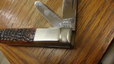 VINTAGE XX USA 1960s ONE ARM MAN KNIFE - 10 of 11