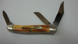 10 DOT CASE 3 BLADE GENUINE STAG HANDLES WHITTLER - 4 of 11