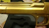 DESERT EAGLE 440 COR-BON TITAMIUN GOLD IN BOX - 5 of 19