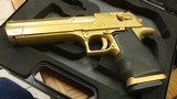 DESERT EAGLE 440 COR-BON TITAMIUN GOLD IN BOX - 3 of 19