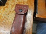 UNCLE HENRY WITH LEATHER CASE - 1 of 10