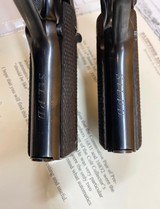 COLT SUPERS PRE WAR CONSECUTIVE SET RAREST OF THE RARE SET EVER SEEN FOR SALE - 4 of 20