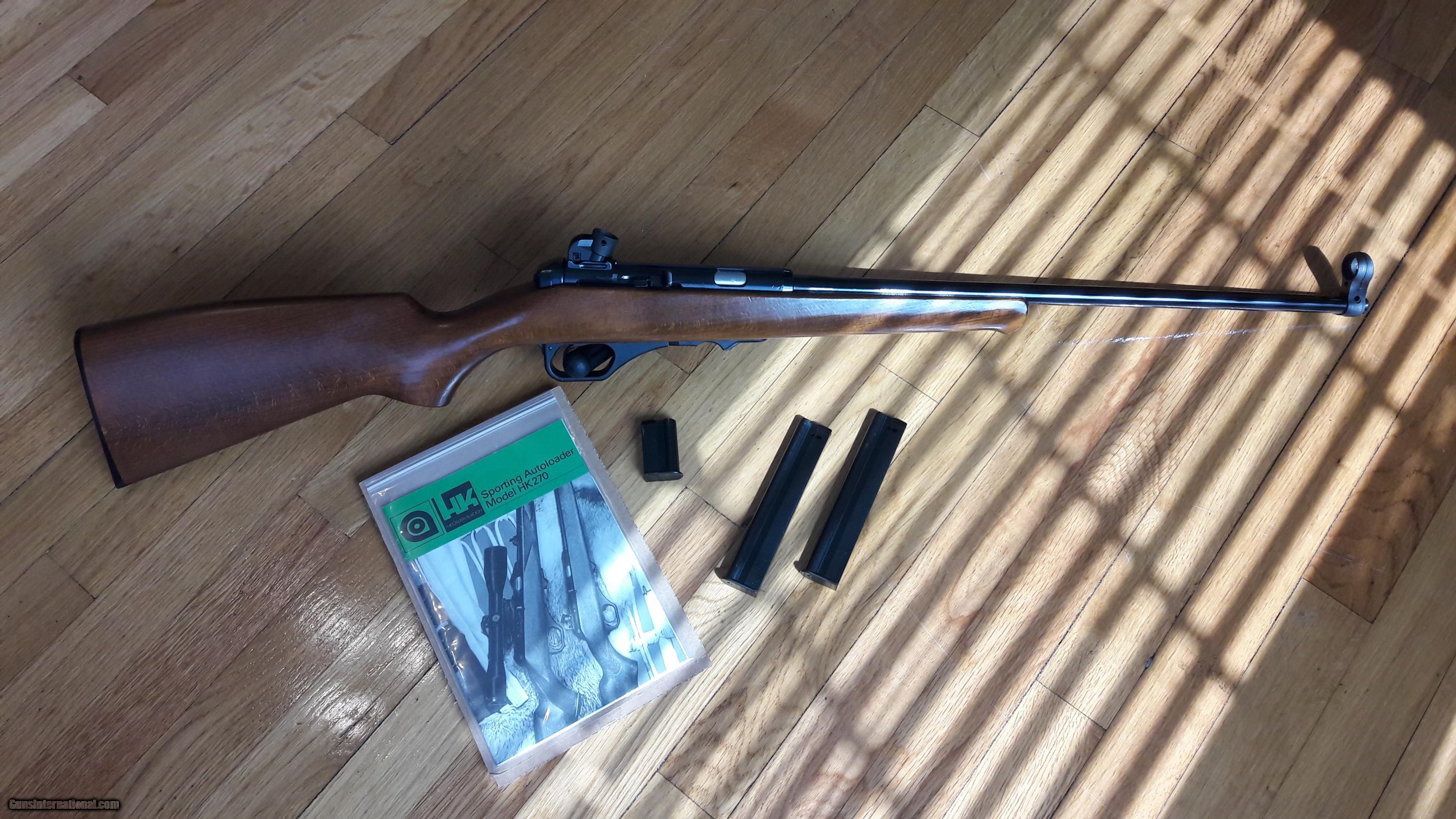 H K 270 .22LR Package