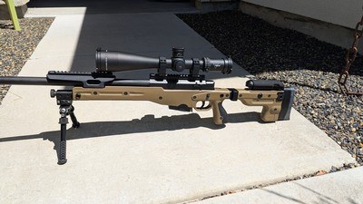 Accuracy International AT folder- FDE - 4 mags, accessories, like new condition - Image 13 of 13