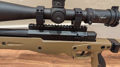 Accuracy International AT folder- FDE - 4 mags, accessories, like new condition - Image 10 of 13