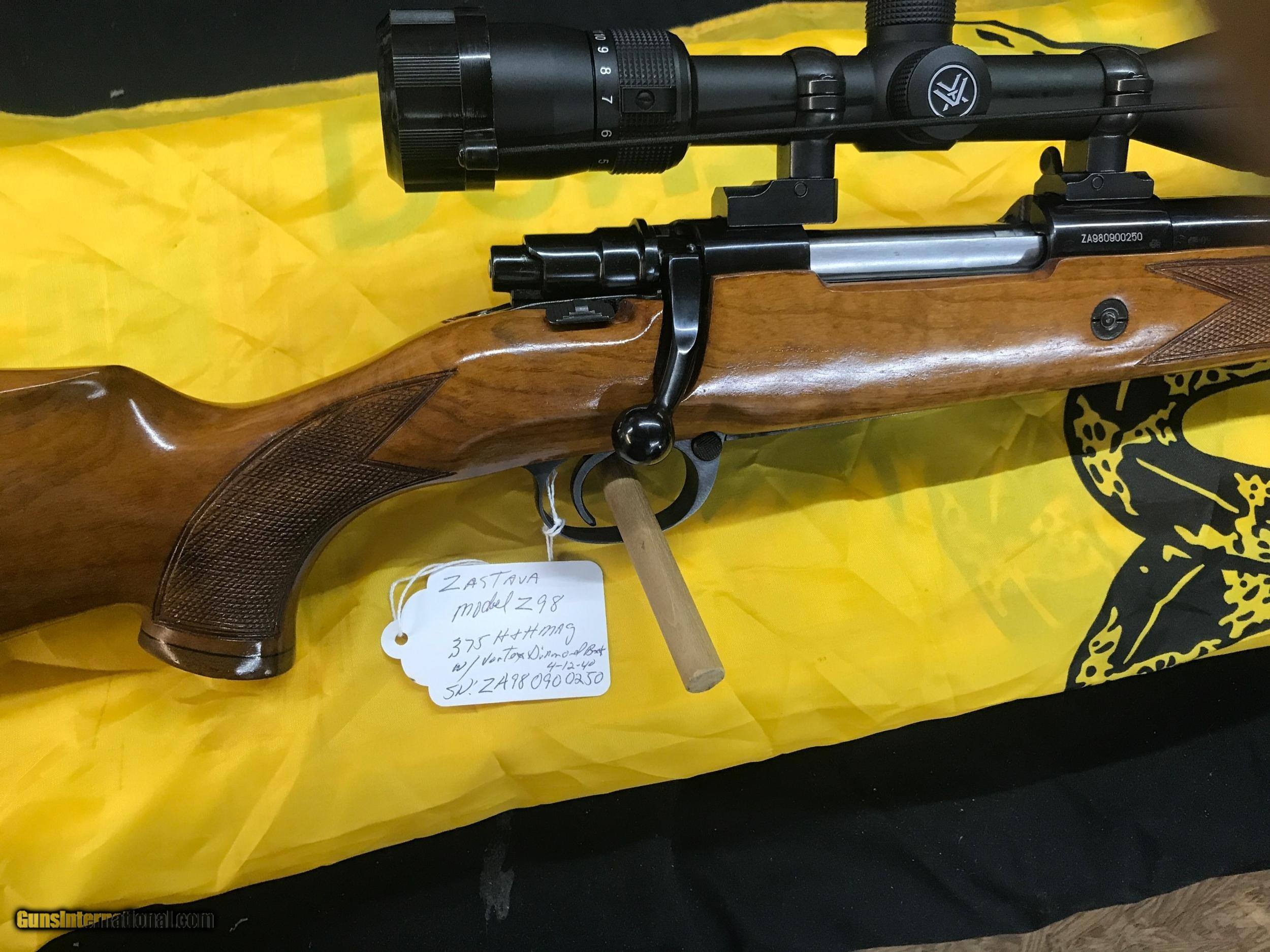 Zastava Model Z98 375 H&H Magnum Rifle