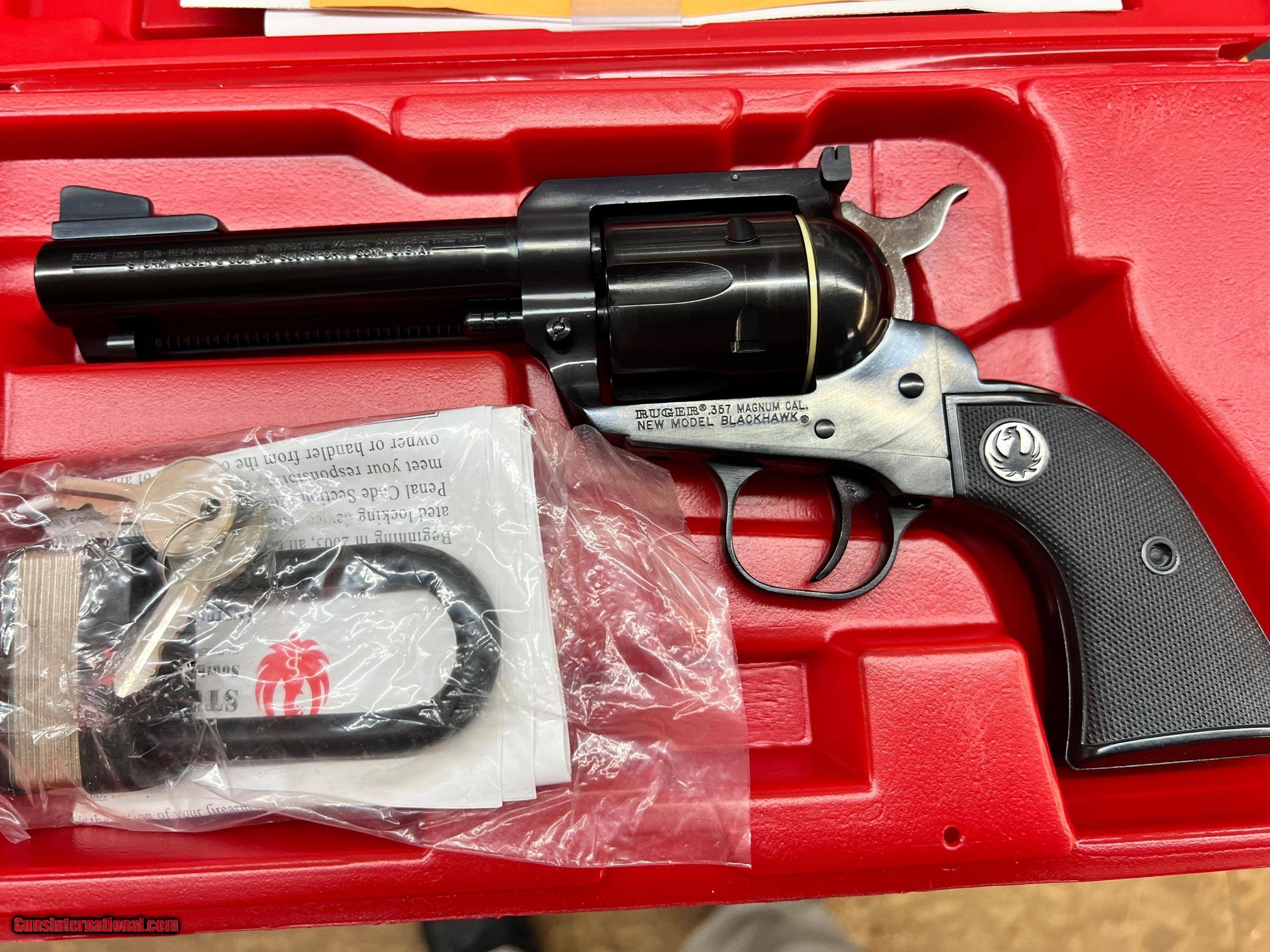 Ruger New Model Blackhawk 50th Year 357 Magnum