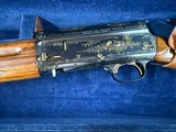Browning Auto 5 Grade 1V 16 ga Factory 2 Barrel Set Rare Straight Stock - 3 of 20