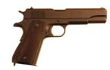 Remington Rand, M1911 A1, 1944 semi-automatic, U.S. PROPERTY, ID to Clemens Caldwell- 3 of 3