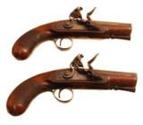 Pair of Flintlock Pistols by Thomas Fowler, Capel Street, Dublin, Ireland
- 1 of 3