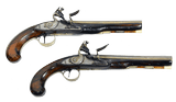 Pair of Revolutionary War Era Flintlock Pistols