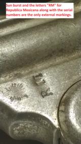 Mexican marked Belgium copy of S&W Model 3 Russian mfg. by H. Pieper, Liege - 2 of 15