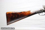Stephen Grant Damascus, Side Lever, 12 ga. Rebounding Hammergun with exquisite wood. - 3 of 13