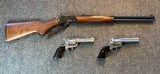 Marlin 1894CB Ltd and 2 Rugers- 44cal Cowboy Set - 1 of 15