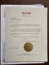 Ruger Old Model Brass Frame Blackhawk 45LCEx Cond- w/letter - 15 of 15