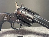 Flattop Ruger Blackhawk .357 3 screw 4 5/8 barrel 4 digit S/N Unconverted C&R - 6 of 17
