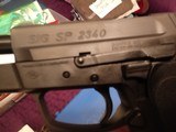 Sig Sauer SP2340 in S&W .40 cal. Like New. - 4 of 8