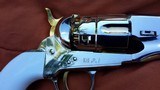 pietta 1860 Revolver .44 Cal. beautifully Nickle Plated - 8 of 12