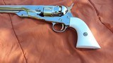 pietta 1860 Revolver .44 Cal. beautifully Nickle Plated - 12 of 12