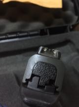 S&W MP9 full size, od cerakote, trijicon night sights - 3 of 3