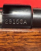 WINCHESTER MODEL 43, 218 BEE, WEAVER G6 SCOPE, FACTORY DRILLED and TAPPED, 1950 - 8 of 13
