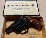 SMITH & WESSON MODEL 36 NO DASH, 2" BARREL PINNED, 1969-1972 - 1 of 9