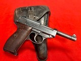 GERMAN WALTHER AC42 P.38 Pistol WWII WITH HOLSTER 1942 - 1 of 12