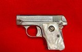 RARE COLT 1908 POCKET PISTOL FACTORY MOTHER OF PEARL GRIPS - 5 of 8