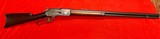 EARLY WINCHESTER MODEL 1876 RIFLE 45-75 LETTERED WITH THUMBPRINT DUST COVER - 1 of 15