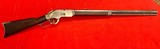 WINCHESTER MODEL 1873 RIFLE 44-40 SILVER PLATED, 1881 - 1 of 14