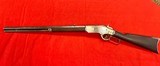 WINCHESTER MODEL 1873 RIFLE 44-40 SILVER PLATED, 1881 - 2 of 14