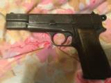 Nazi Fabrique National Belgium Browning Hi Power Pistol 9mm - 1 of 8