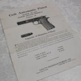 1949 Pre War/Post War Colt "Fat Barrel" Super .38 Automatic Pistol - 12 of 12