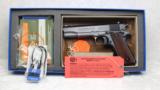 Colt M1911 Government WWI Reproduction Carbonia Blue NIB - 6 of 12