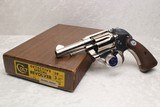 1966 Nickel Colt Detective Special with 3