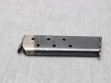 Colt Pre-War Hammerless .380 Magazine