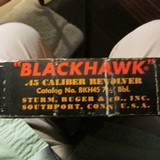 Ruger Blackhawk 45 Cal. 7.5