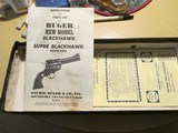 Ruger New Model Blackhawk ,30 Carbine Like New 1973 - 14 of 14