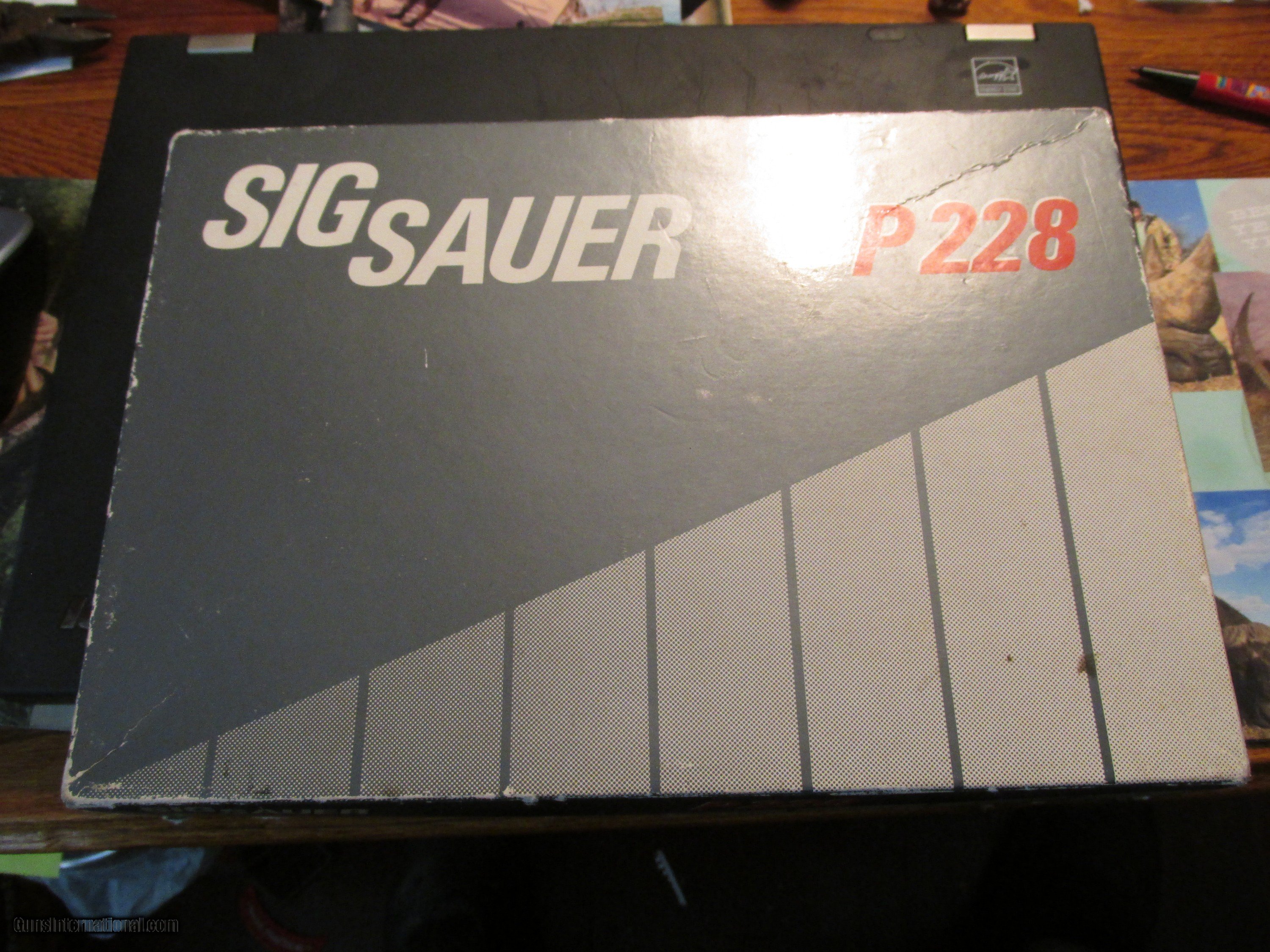 Sig Sauer Model p228 with No Decocker, Original gray box 1990