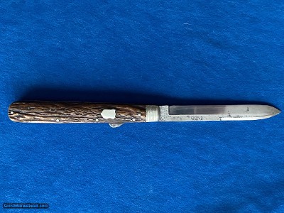 WOSTENHOLM FOLDING BOWIE KNIFE
