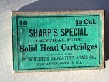 WINCHESTER
SHARPS SPECIAL 45Cal
