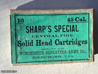 WINCHESTER
SHARPS SPECIAL 45Cal