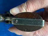 EXTRAORDINARY D.MOORE SEVEN SHOT CIVIL WAR PERIOD REVOLVER - 11 of 12