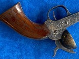 EXTRAORDINARY D.MOORE SEVEN SHOT CIVIL WAR PERIOD REVOLVER - 4 of 12