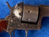 EXTRAORDINARY D.MOORE SEVEN SHOT CIVIL WAR PERIOD REVOLVER - 3 of 12